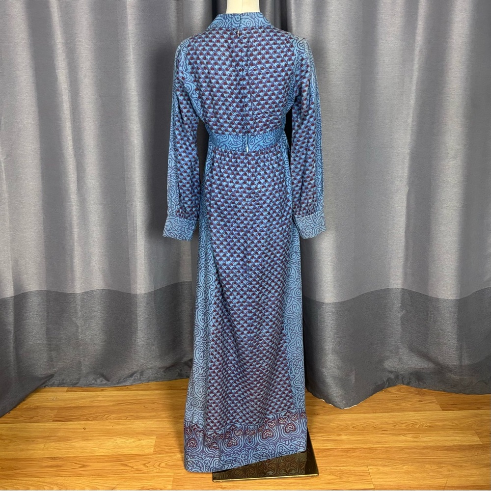 Vintage 60’s Cotton Maxi Dress - Picture 3 of 8